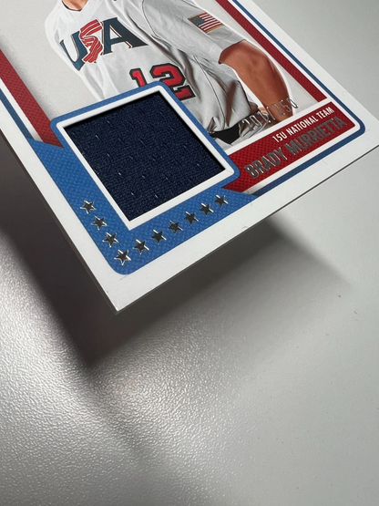 2023 Panini Brady Murrietta USA Baseball Stars & Stripes Material /250 #USAM-BM