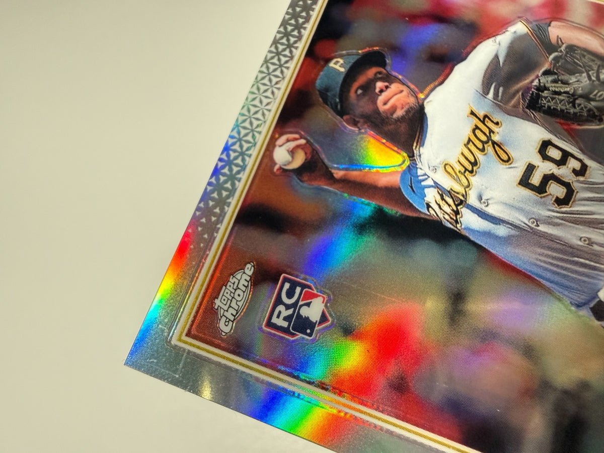 Roansy Contreras 2022 Topps Chrome Update Refractor Auto RC #AC-RC Pirates