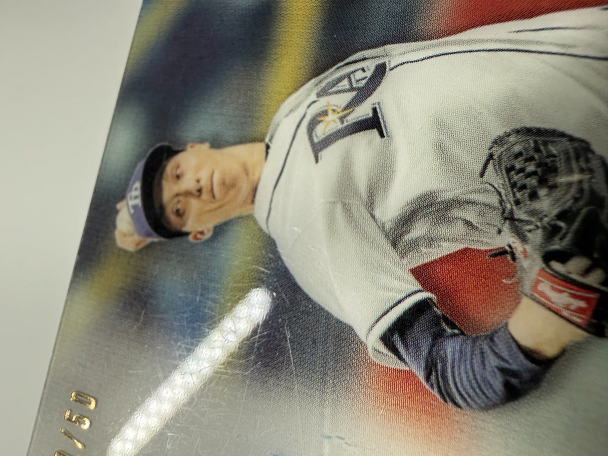 Blake Snell 2017 Topps Tribute Purple Auto /50 #TA-BS Rays