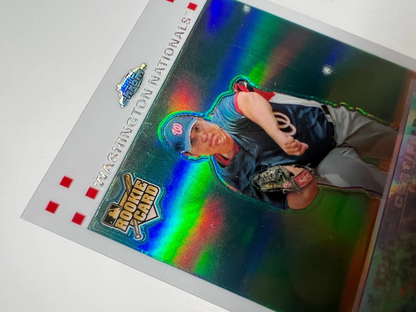 Matt Chico 2007 Topps Chrome White Refractor Auto /200 #338 Nationals