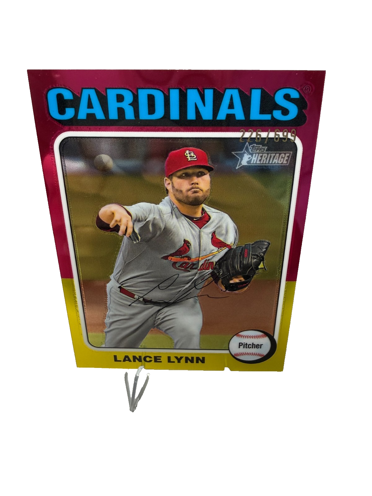 Lance Lynn 2024 Topps Heritage High Number /699 #259 Cardinals