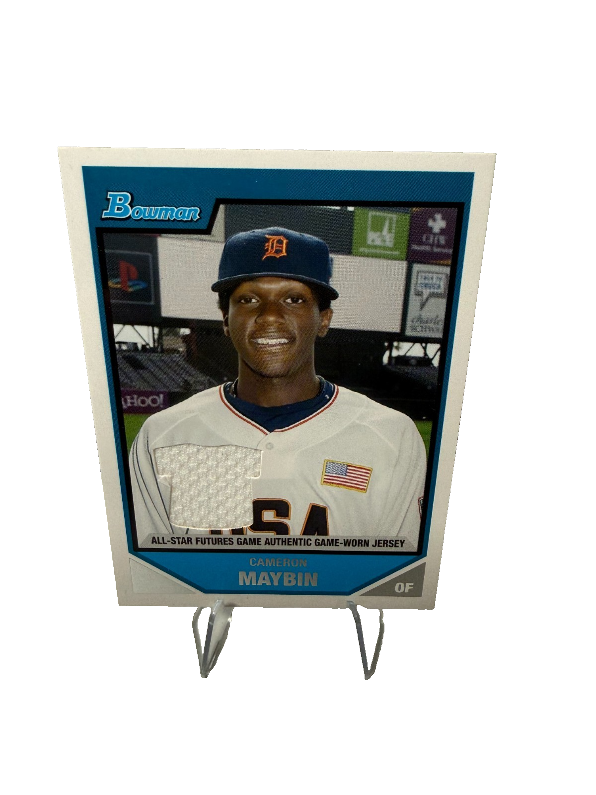 Cameron Maybin 2007 Bowman Draft Futures Game Jersey #BDPP107 Tigers