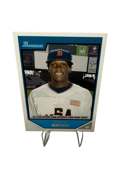 Cameron Maybin 2007 Bowman Draft Futures Game Jersey #BDPP107 Tigers