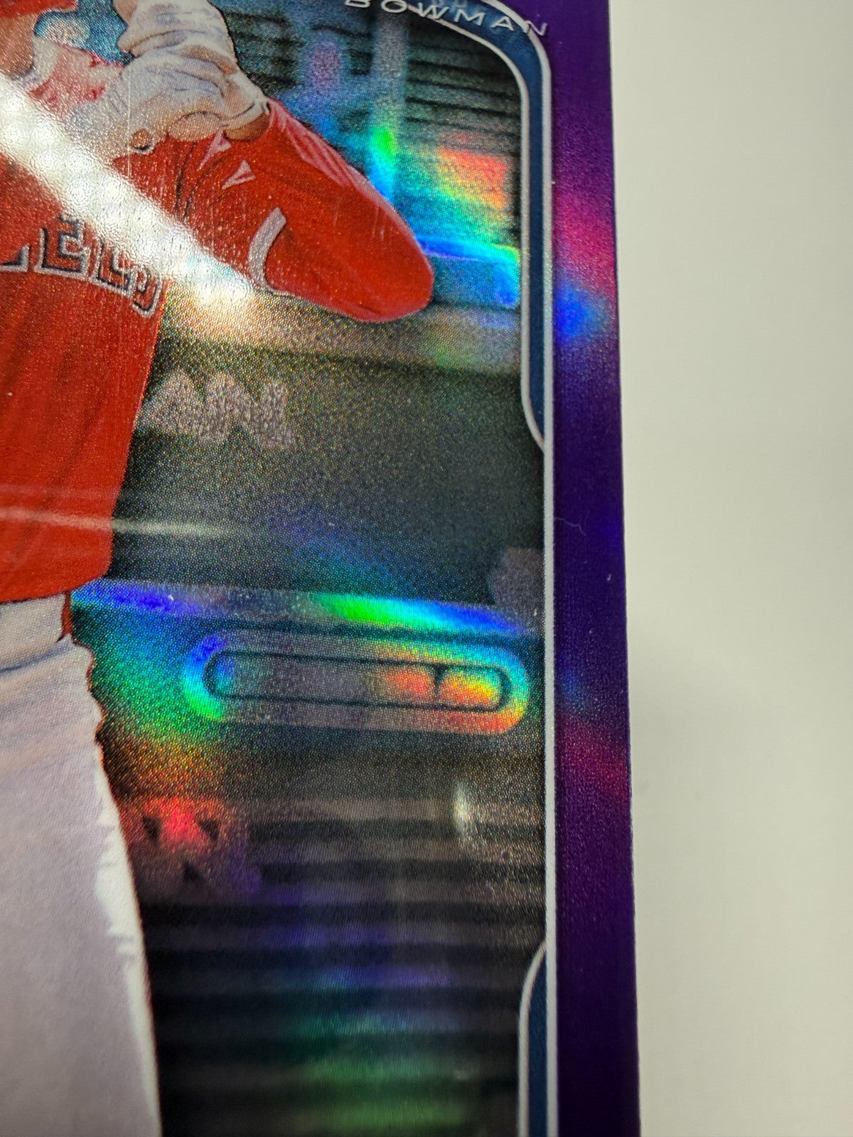 Lucas Ramirez 2025 Bowman Chrome 1st Purple Refractor /250 #BCP-135 Angels