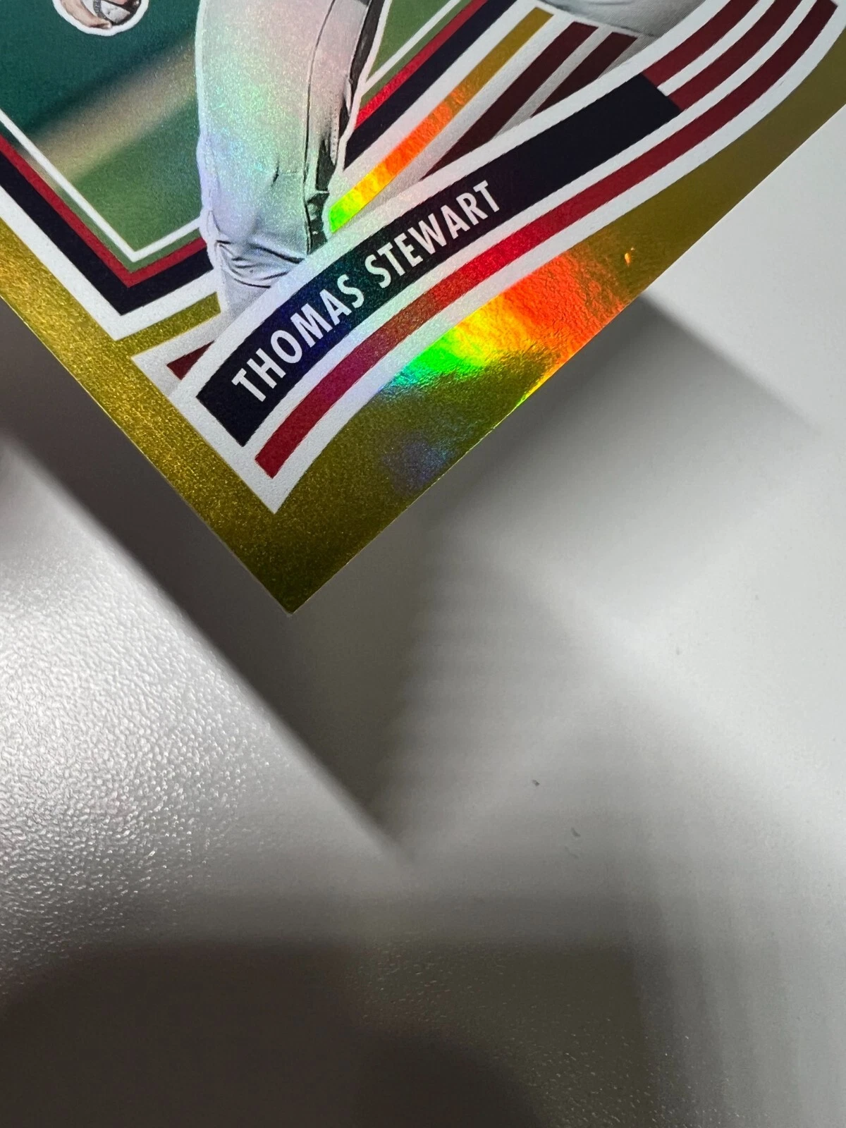 Thomas Stewart 2024 Panini Stars & Stripes Gold Foil /10 #121