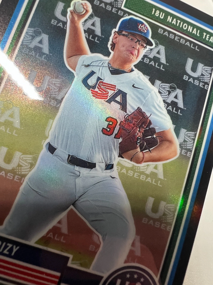 Mavrick Rizy 2023 Panini Stars & Stripes Black /50 #14