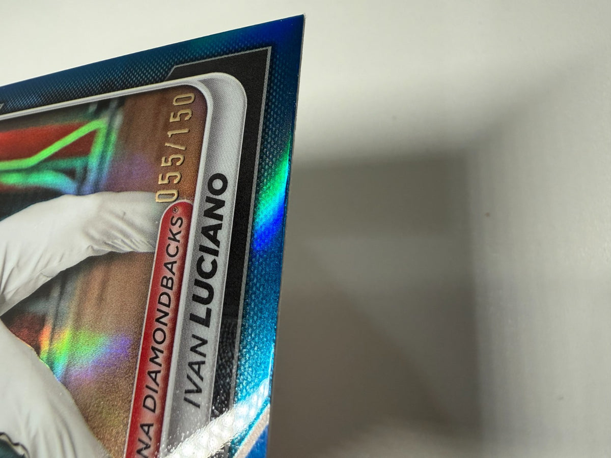 Ivan Luciano 2024 Bowman Draft Chrome 1st Blue Refractor /150 #BDC-29