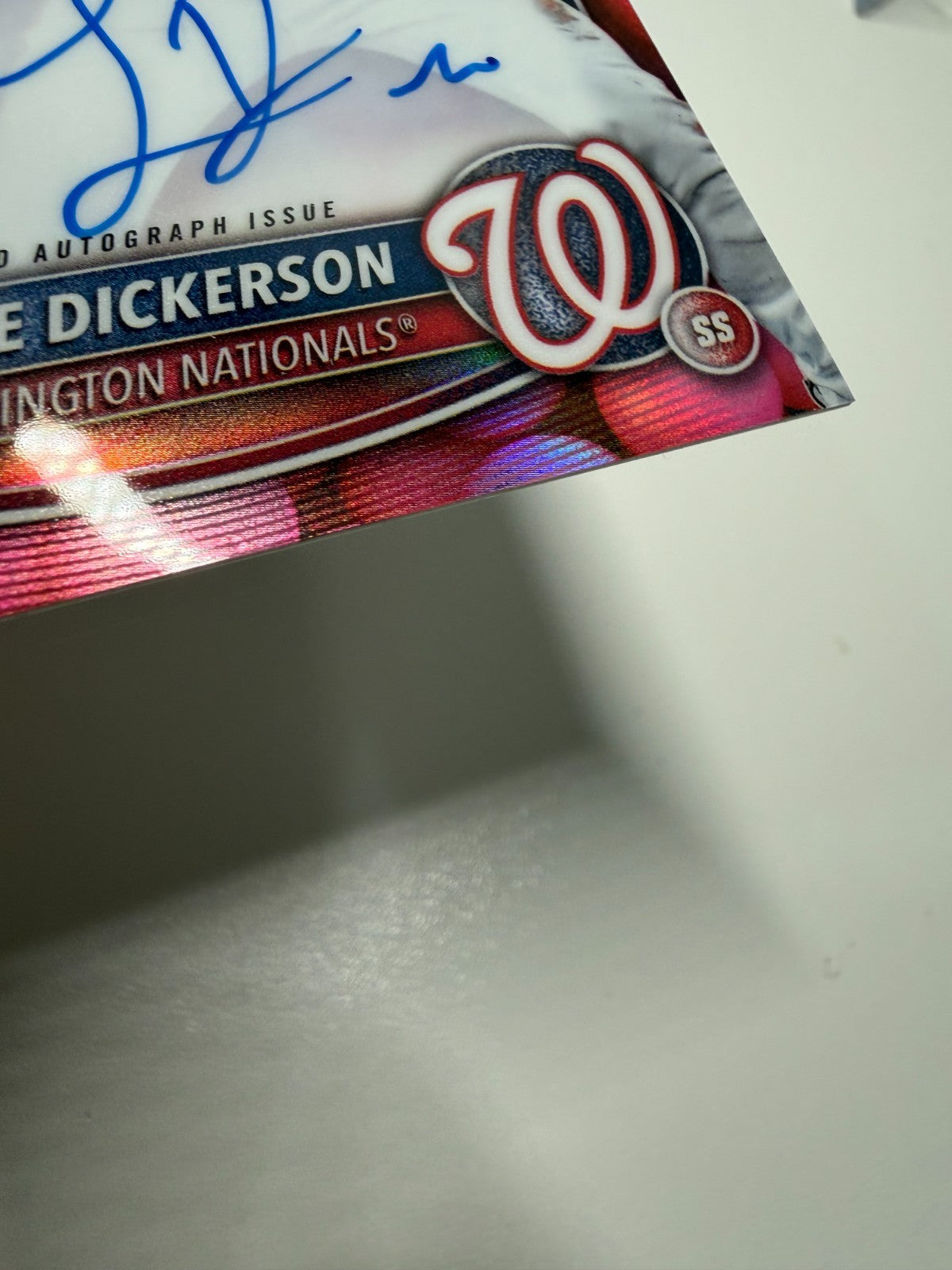 Luke Dickerson 2025 Bowman Chrome 1st Snack Pack Bubble Gum Refractor Auto /5