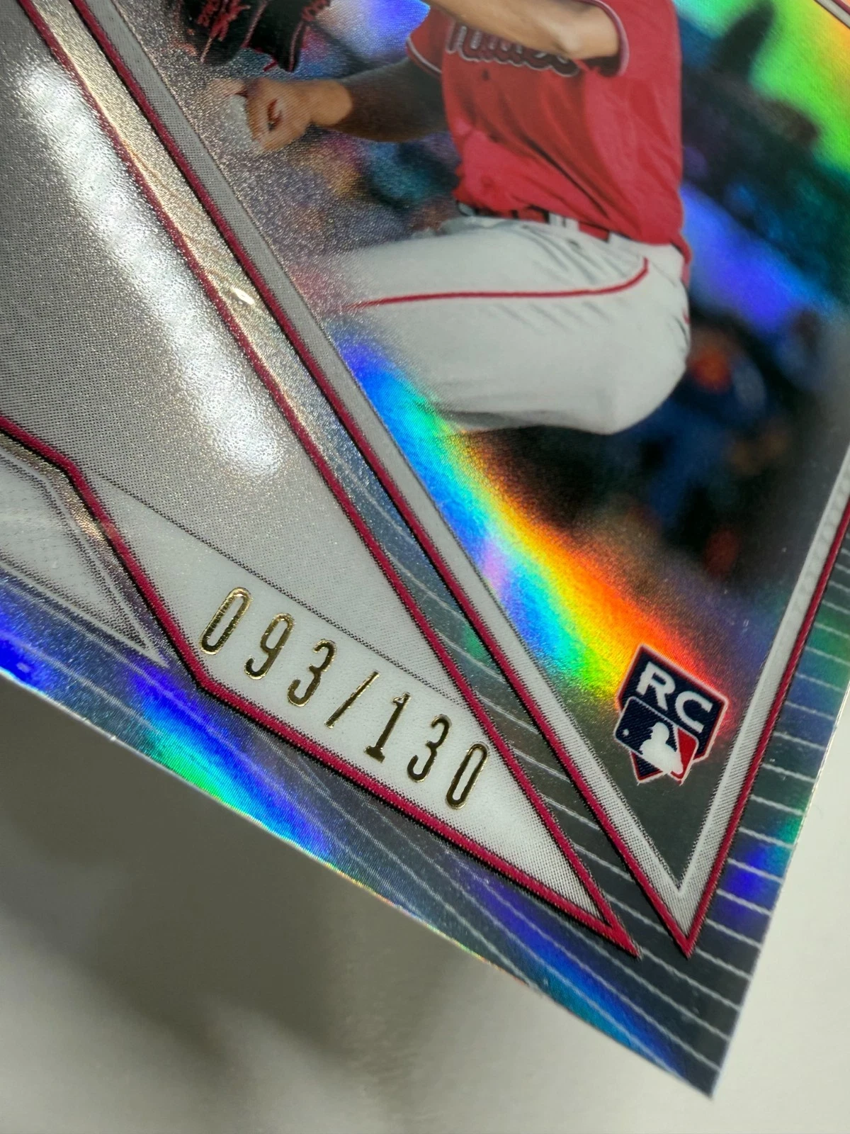 Adonis Medina 2021 Bowman Chrome Relic Auto RC /130 #BCAR-AM Phillies