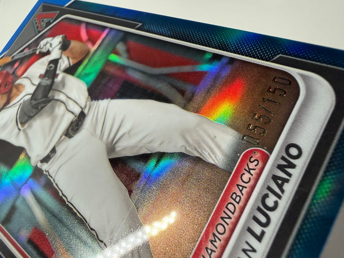 Ivan Luciano 2024 Bowman Draft Chrome 1st Blue Refractor /150 #BDC-29
