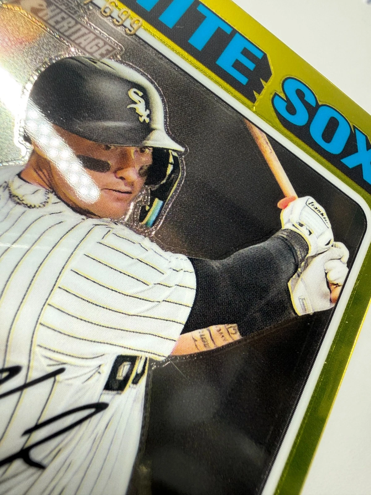 Korey Lee 2024 Topps Heritage Chrome /699 #224 White Sox