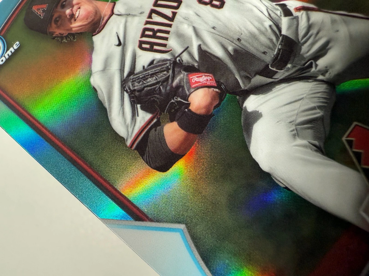 Grayson Hitt 2023 Bowman Draft Chrome 1st Sky Blue Refractor #BDC-57