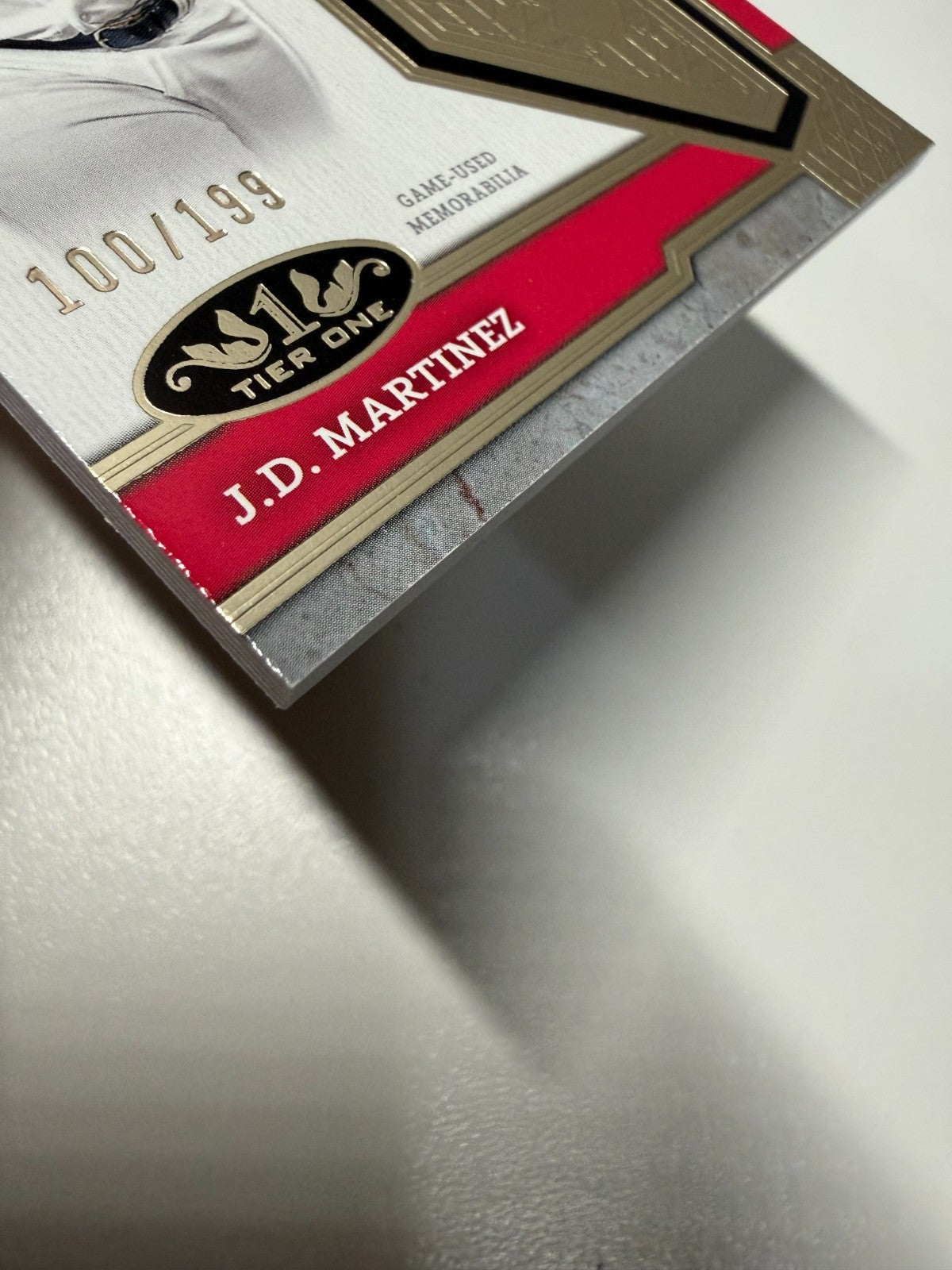 J.D. Martinez 2024 Topps Certified Tier One Single Relic /199 #T1R-JM Dodgers
