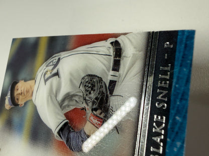 Blake Snell 2017 Topps Tribute Purple Auto /50 #TA-BS Rays