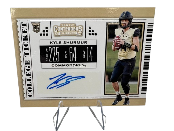 Kyle Shurmur 2019 Panini Contenders Draft Picks College Ticket Auto RC #264