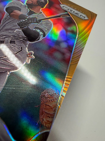 Starling Marte 2020 Panini Prizm Neon Orange Prizm /100 #41 Diamondbacks