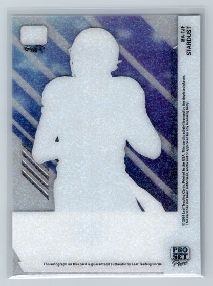 TJ Finley 2024 Leaf Pro Set Pure Stardust Red Spectrum Auto /3 #BA-TJF