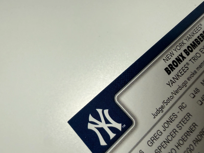 Bronx Bombers II 2025 Topps Series 1 Confetti #184 Yankees