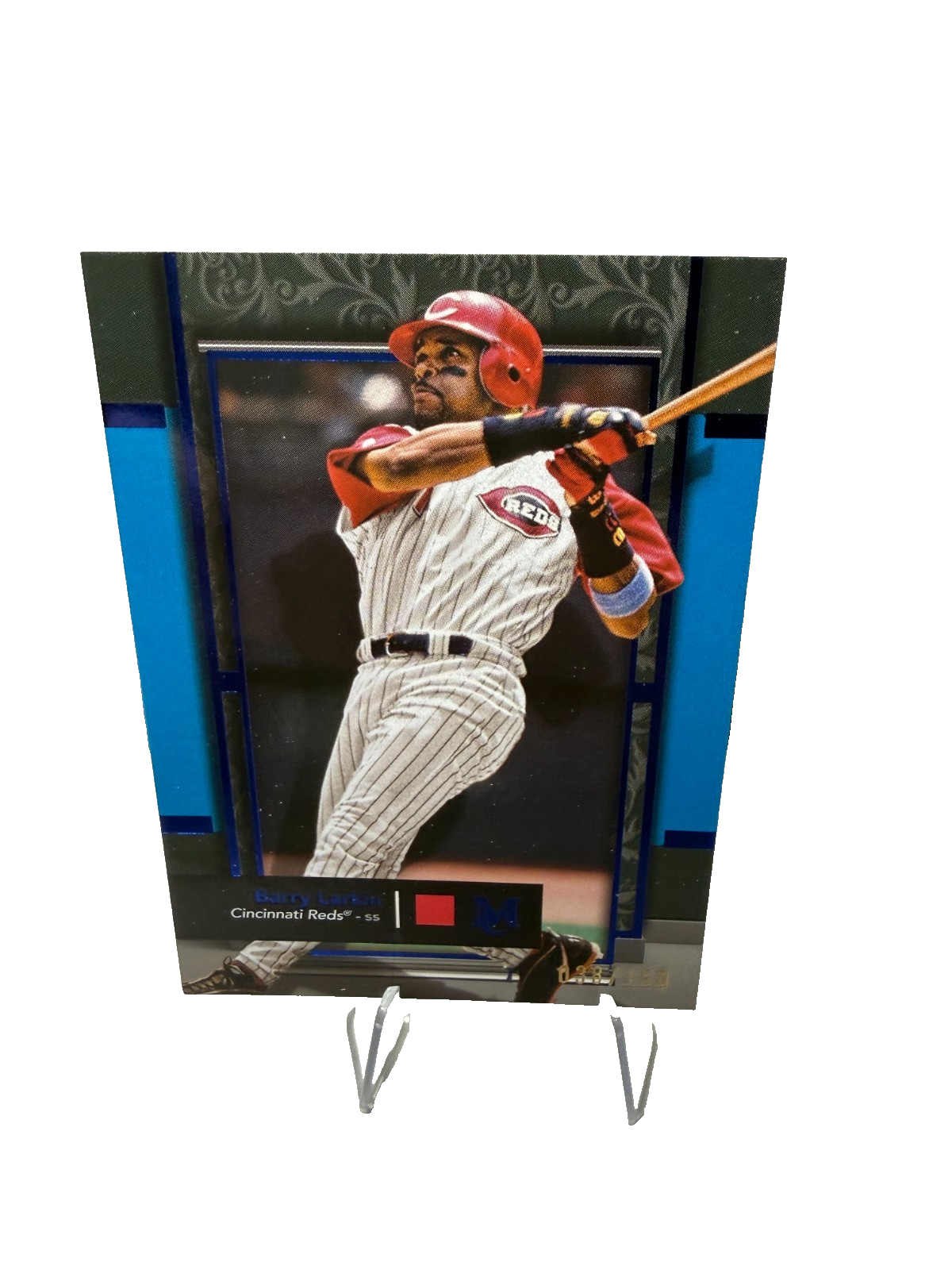 Barry Larkin 2024 Topps Museum Collection Blue /150 #45 Reds