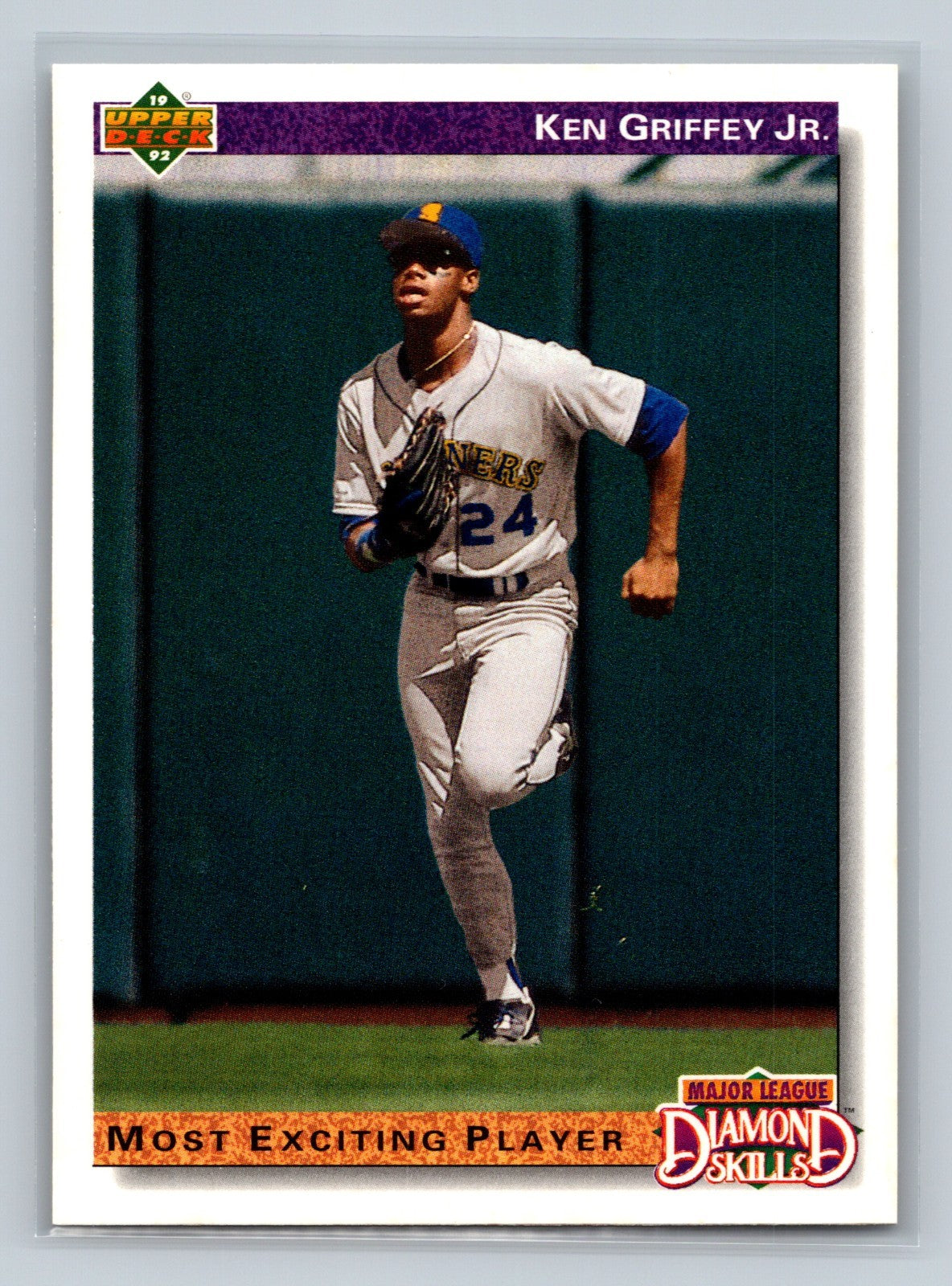 Ken Griffey Jr. 1961 Upper Deck Major League Diamond Skills #650 Mariners