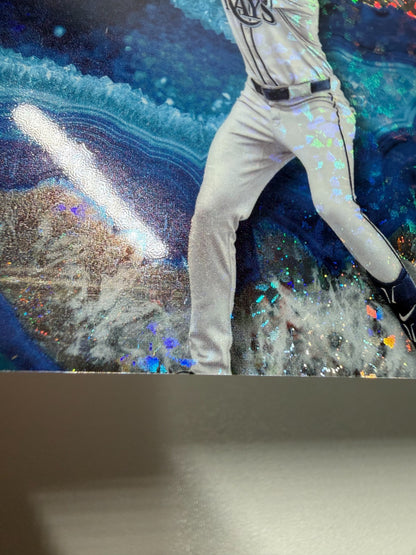Carson Williams 2025 Bowman Chrome Crystalized #BWC-14 Rays