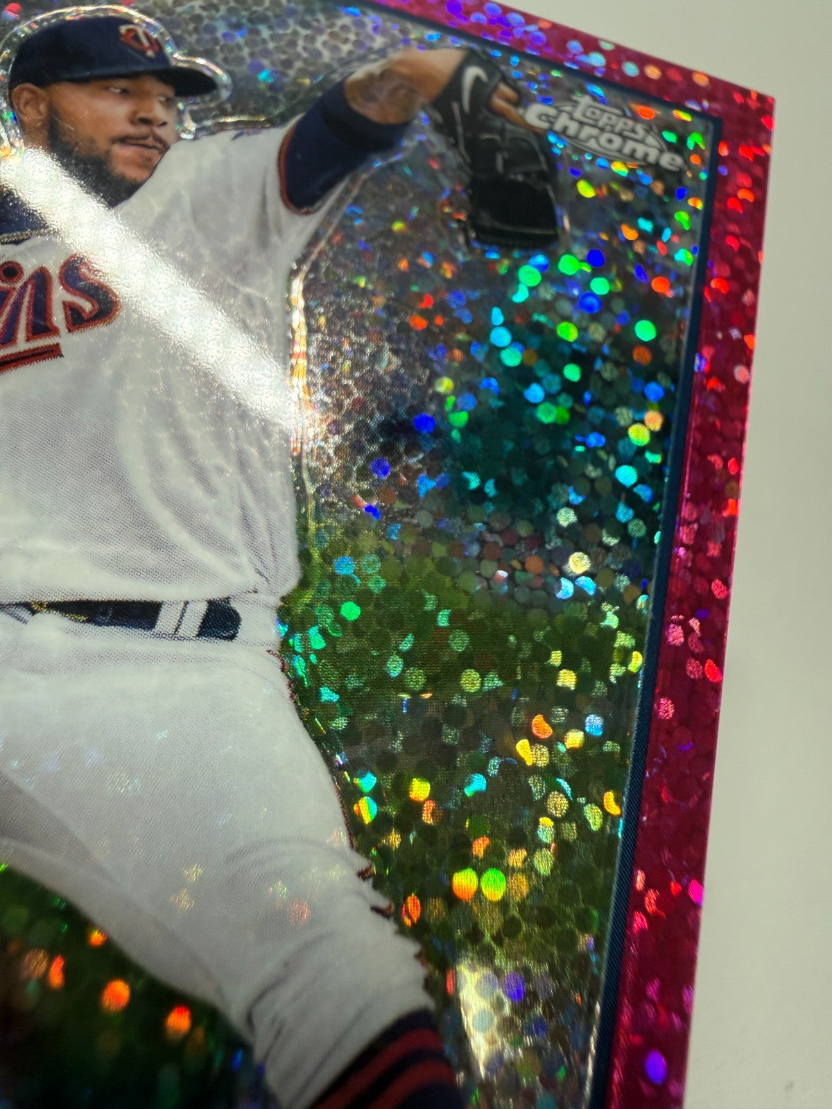 Simeon Woods Richardson 2023 Topps Chrome Magenta Speckle Refractor  RC /350