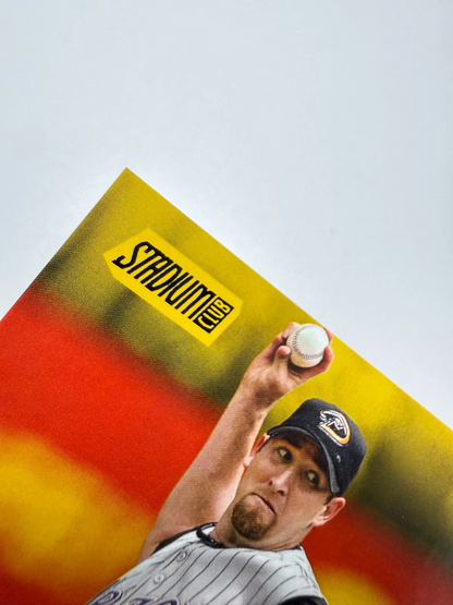 Brandon Webb 2025 Topps Stadium Club Yellow Foil Auto #SCBA-BWE Diamondbacks