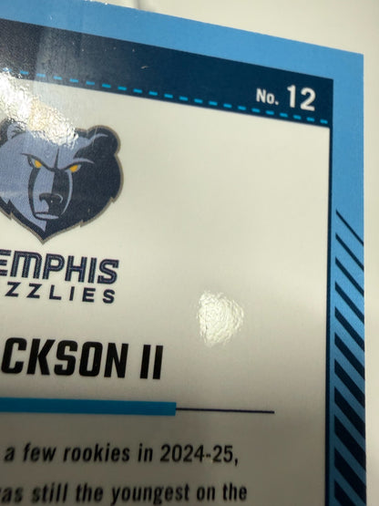GG Jackson II 2024-25 Panini Donruss Optic Orange Hyper /299 #12 Grizzlies