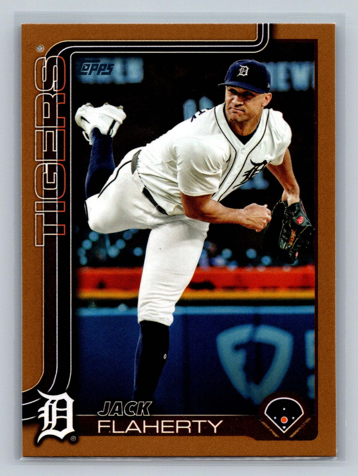 Jack Flaherty 2025 Topps Series 2 Gold /2025 #504 Tigers