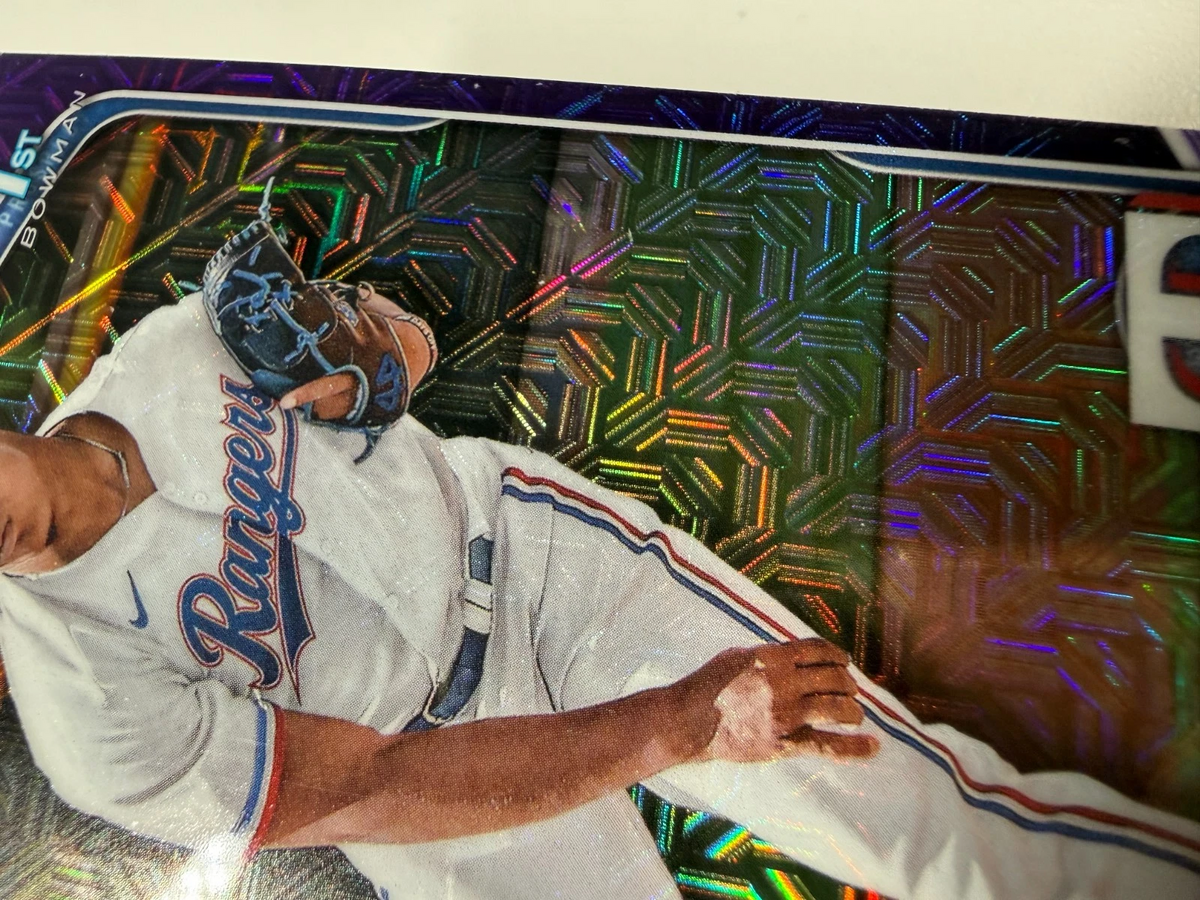 Winston Santos 2025 Bowman Chrome 1st Purple Mojo Refractor /250 #BCP-121