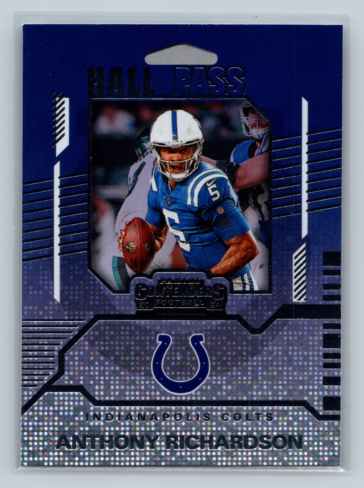Anthony Richardson 2024 Panini Contenders Hall Pass #5 Colts