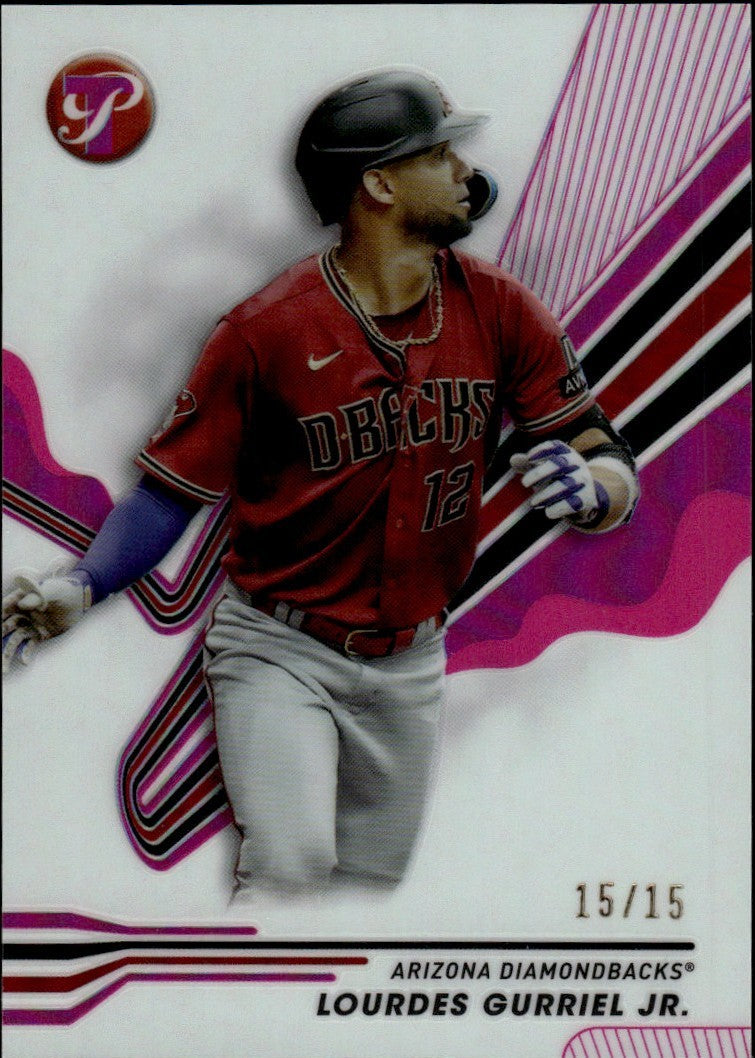 Lourdes Gurriel Jr. 2024 Topps Pristine Pink Refractor /15 #287 Diamondbacks