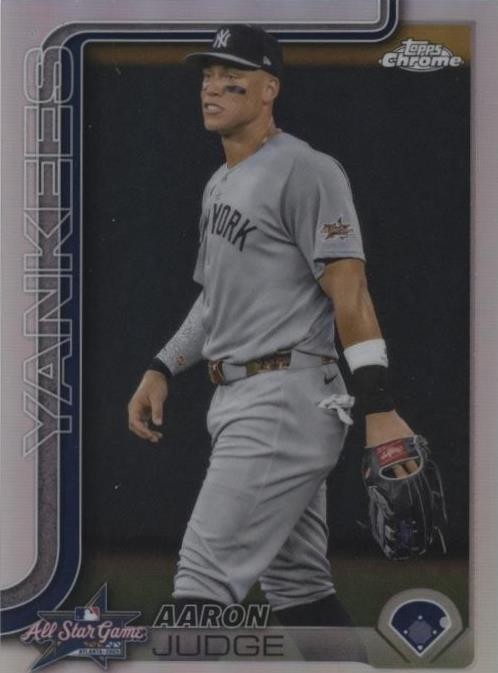 Aaron Judge 2025 Topps Chrome Update Series All-Star Game #ASGC-8 Yankees
