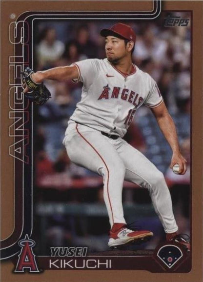 Yusei Kikuchi 2025 Topps Series 2 Gold /2025 #592 Angels