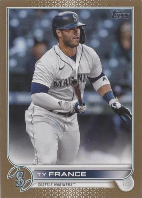 TY France 2022 Topps Series 1 Gold /2022 #327 Mariners